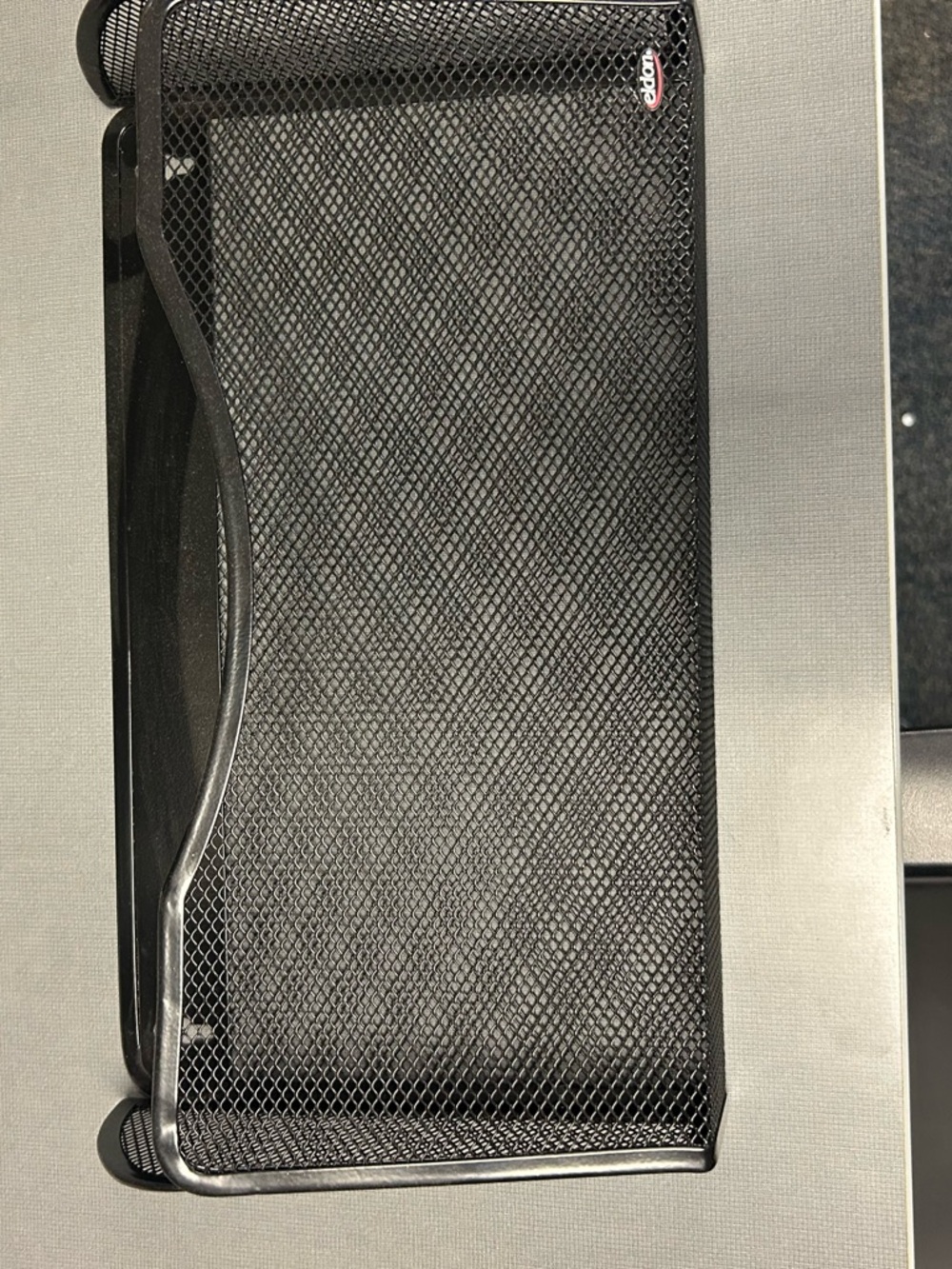 Mesh Desk Tray Organizer in Black - edison - Picture 3 of 8